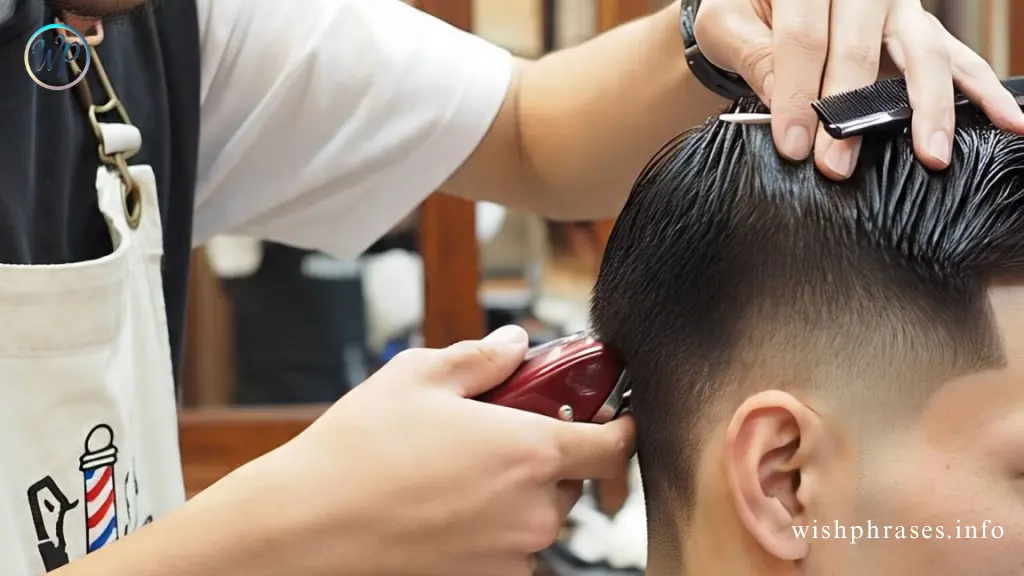 Barber captions