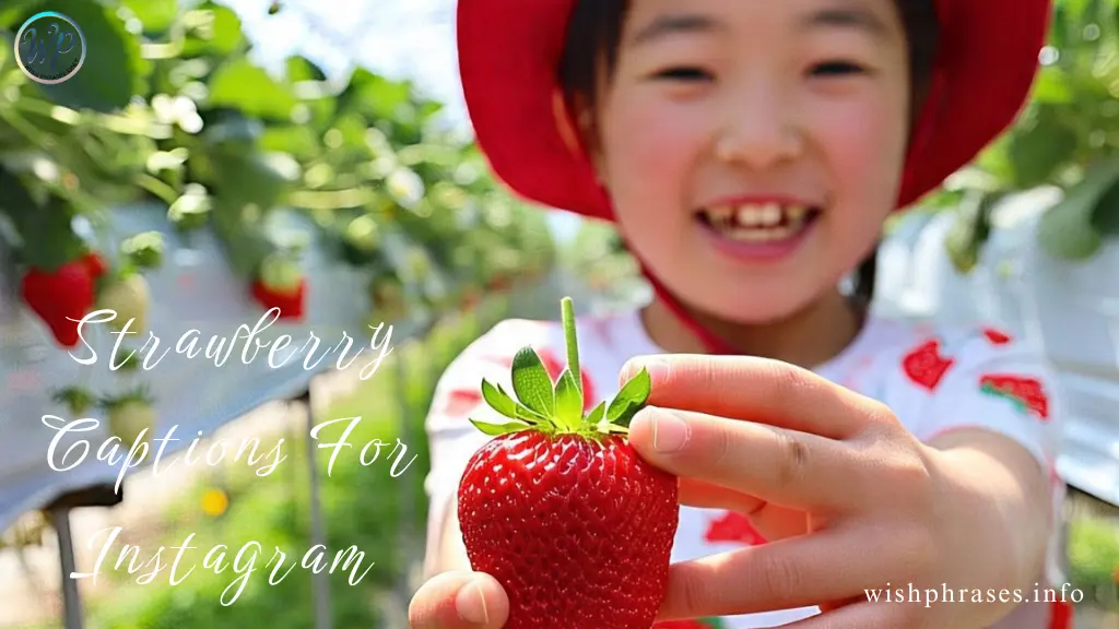 strawberry captions for instagram