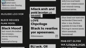 Black and White Instagram Captions