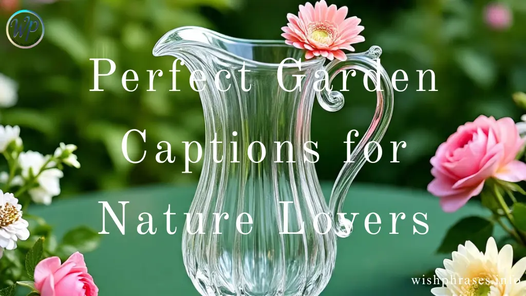 Garden captions
