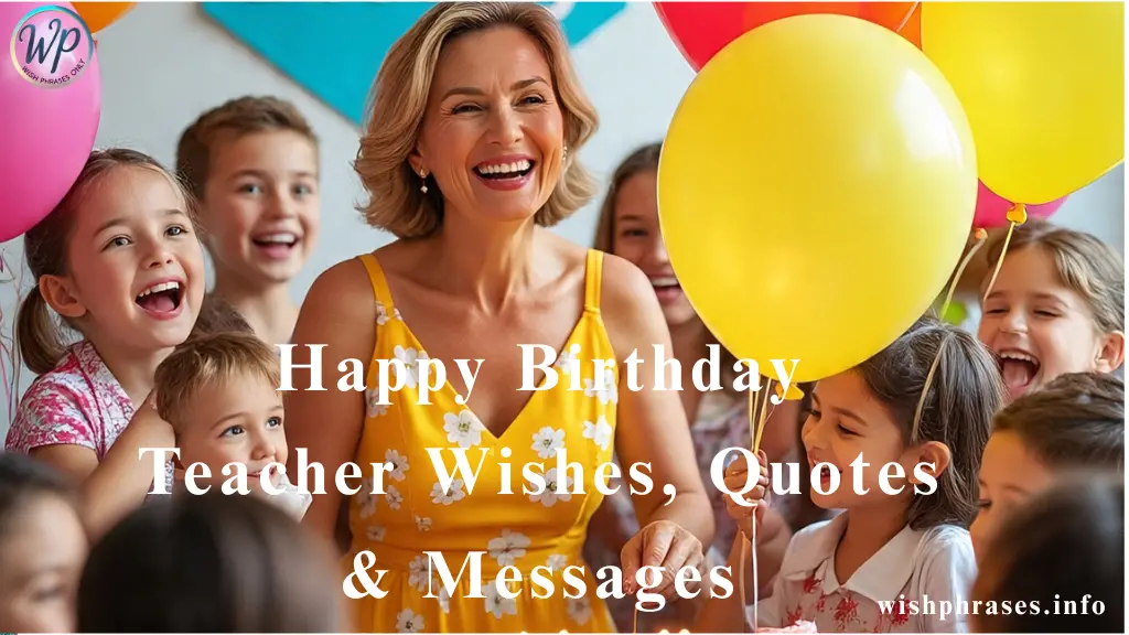 Happy Birthday Teacher