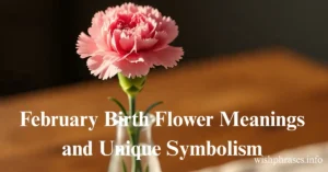 February Birth Flower