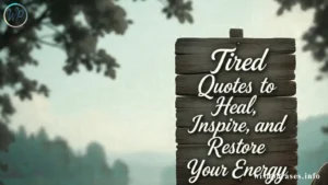 Tired quotes